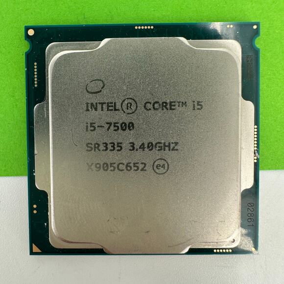 Intel Core i5-7500 3.40GHz LGA1151 Quad Core SR335 Desktop Processor - Picture 1 of 4